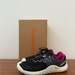 Merrell Black and Pink Athletic Trail Shoes